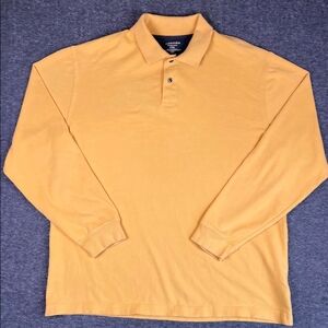 St. John's Bay Sueded Jersey Polo. Sz Lg.